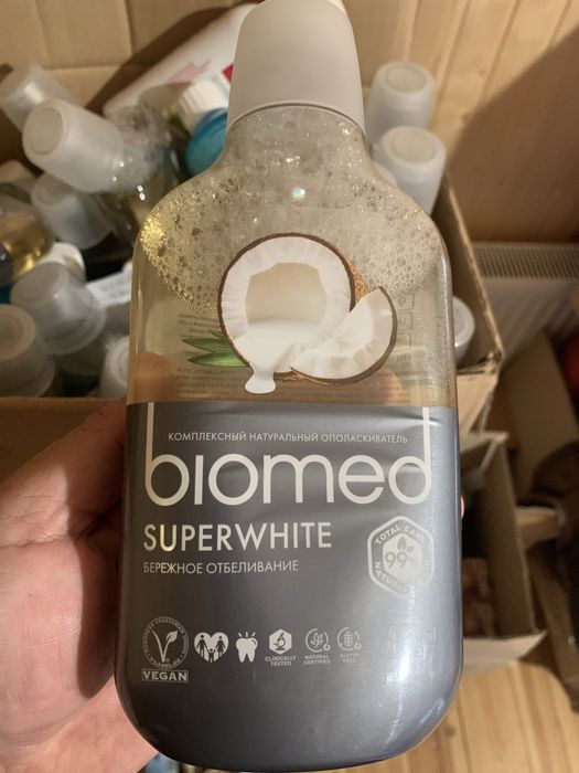 Ополіскувач ополаскиватель Splat Biomed паста зубная