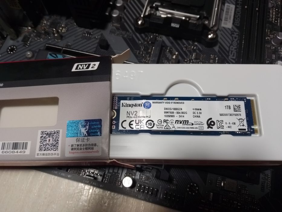 SSD M.2 Kingston 1TB