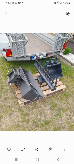Usługi Minikoparką, Kucie młotem hydraulicznym