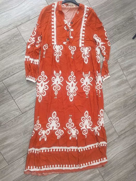 Sukienka maxi w wzory Boho r42/44