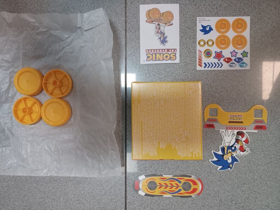 Brinquedo Happy Meal - Sonic The Hedgehog