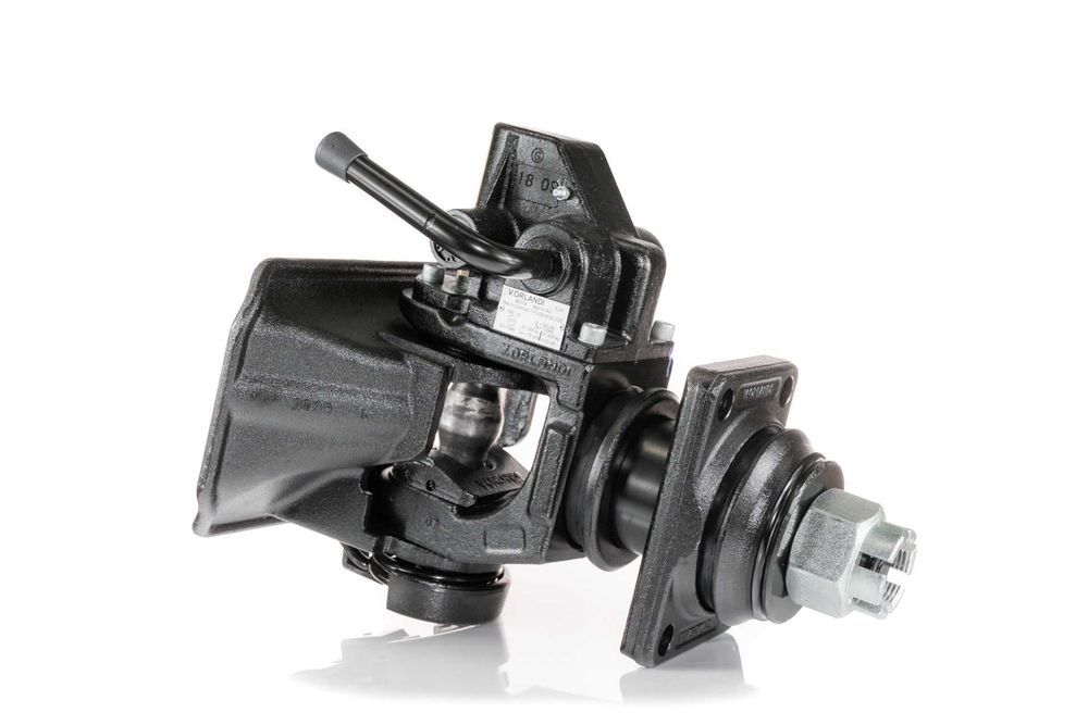 Zaczep do przyczepy tandem 50mm, sprzęg dyszlowy V. Orlandi, nowy!