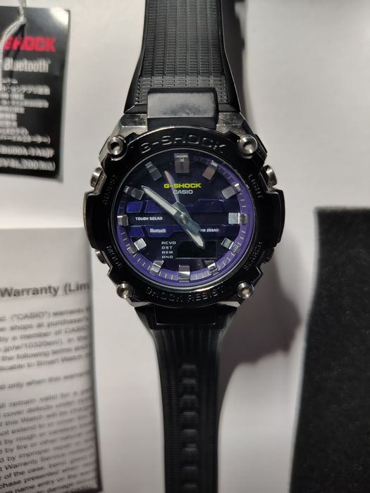 Casio G-Shock G-Steel Bluetooth Sync Solar