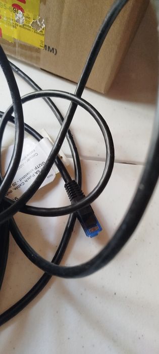 Cabo de rede Cat6 20 m para reaproveitamento