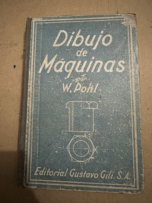 Livro antigo de mecanica