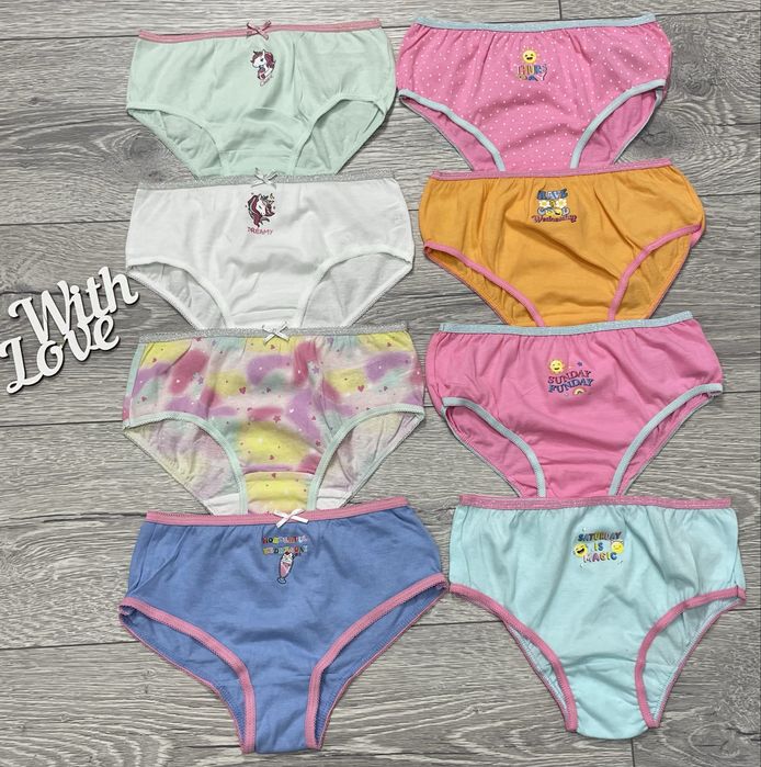 Труси для дівчат,для підлітків. Акція 5+1!
