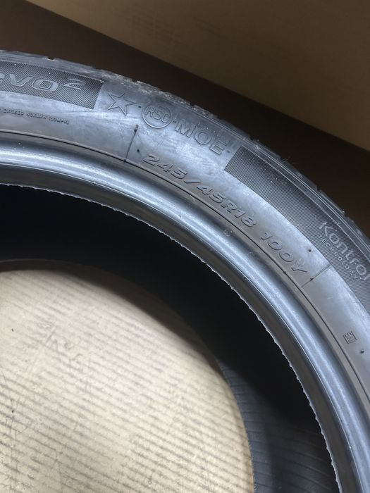 4x 245/45R18 100Y HANKOOK VENTUS S1 EVO 2 opona letnia * RSC MOE XL