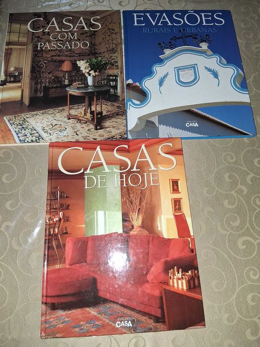 3 Livros - Edições Casa