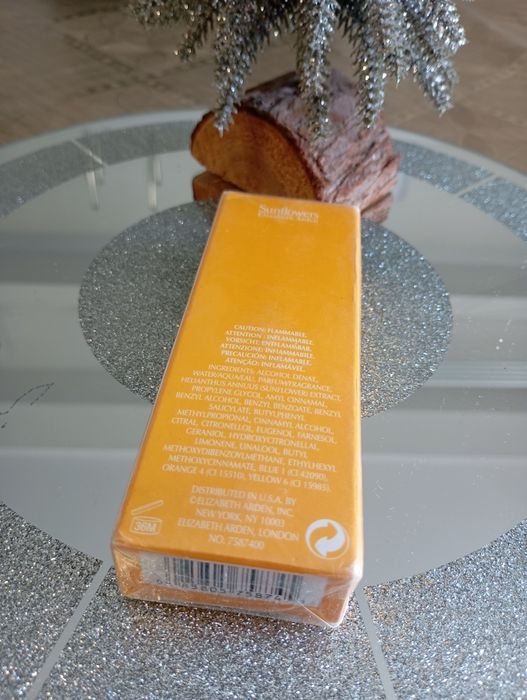 Elizabeth Arden sunflowers