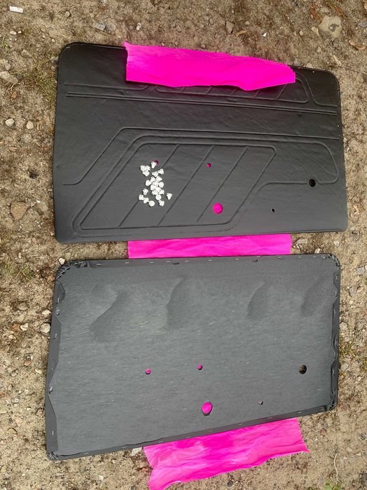 обшивка двери нива на пластике ваз 21213/2121 ранние