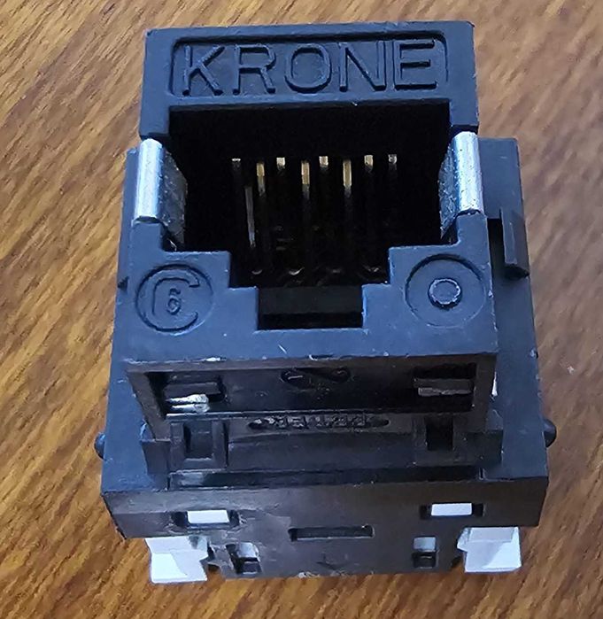 Wkład gniazda Krone RJ45 KM8 STP Cat.6 Modular Jack ( 80 szt. )
