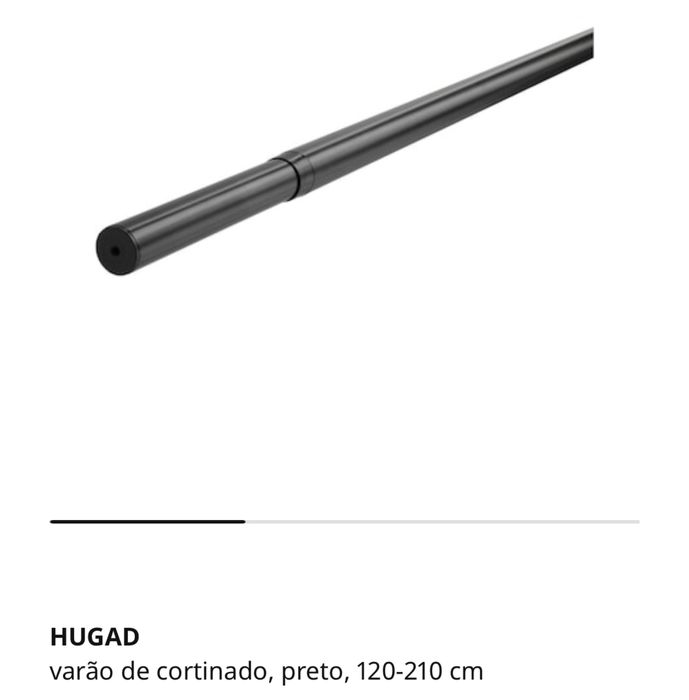 Varão, Suporte e Terminais para cortinados ikea