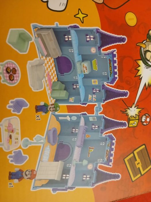 Conjunto Super Mario – Castelo + Jogo UNO (Novos)