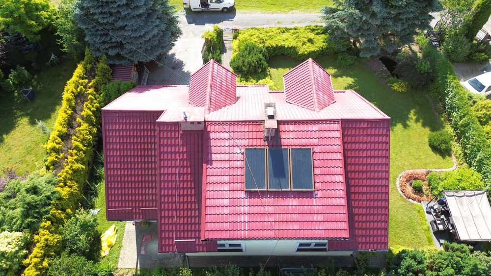 Malowanie mycie Dachów dachu pokryć dachowych WYCENA GRATIS