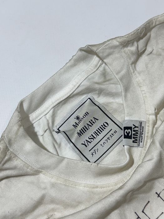 лонгслив Maison Mihara Yasuhiro Embellished Ditressed Longsleeve