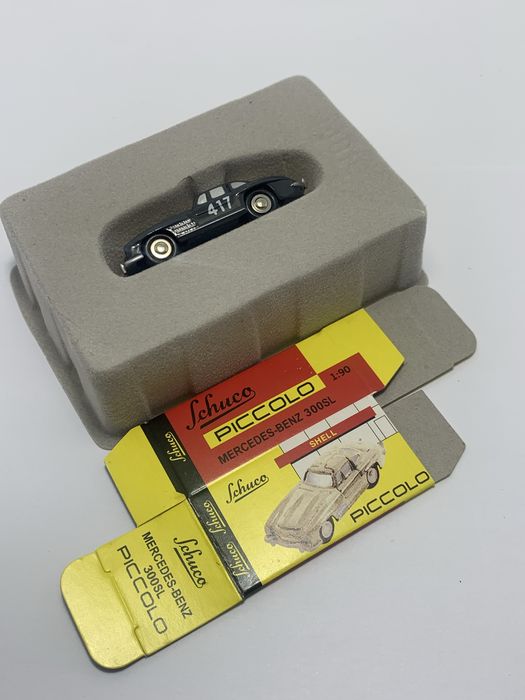 Mercedes 300 SL Mille Miglia 1955 Schuco Piccolo 1:90