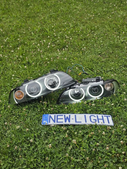 Lampy reflektory po regeneracji e39 bmw