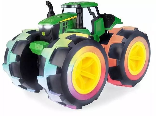 John Deere Traktor Świecące Opony Tomy. Tomy. Nowy Produkt