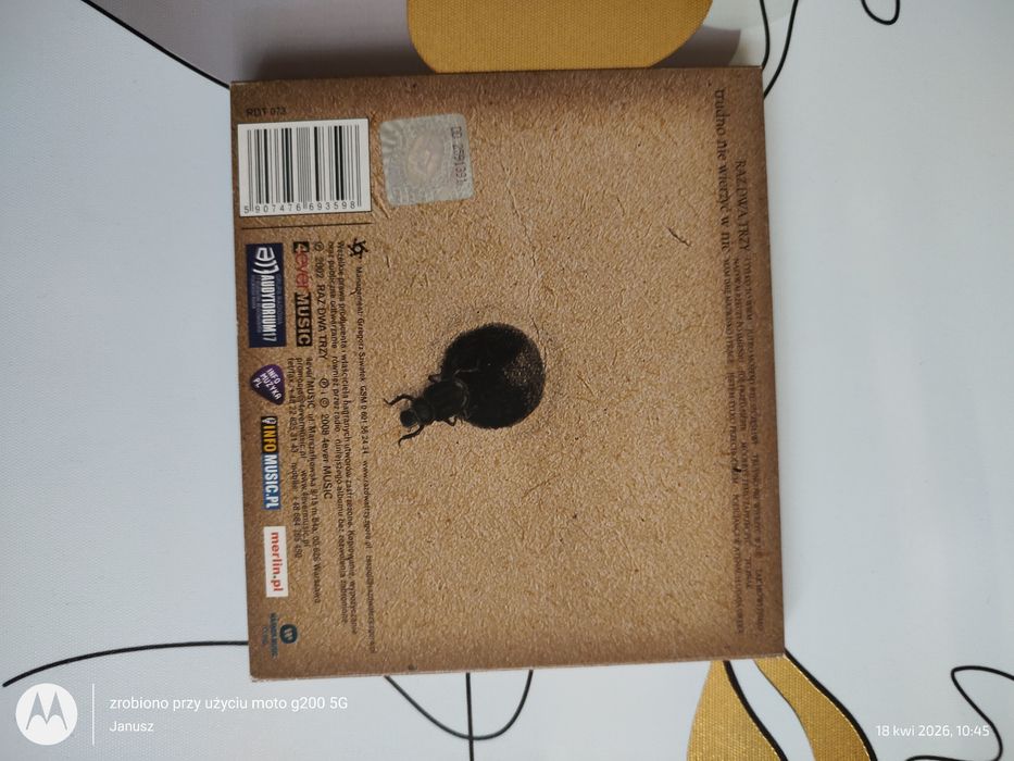 Płyta CD zespołu Raz dwa trzy