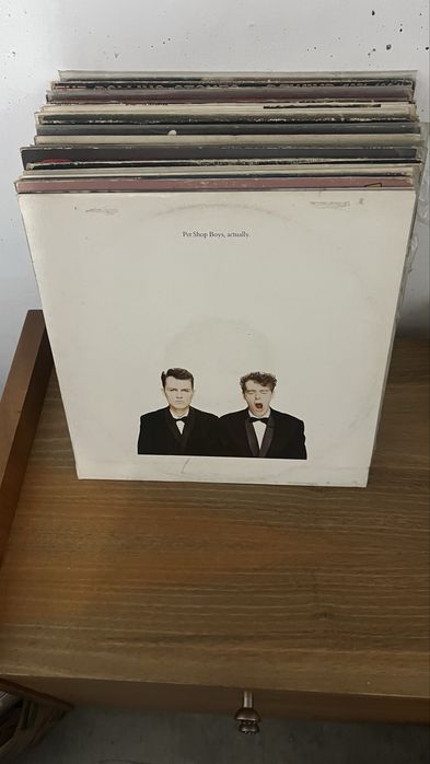 Discos em vinil em perfeito estado