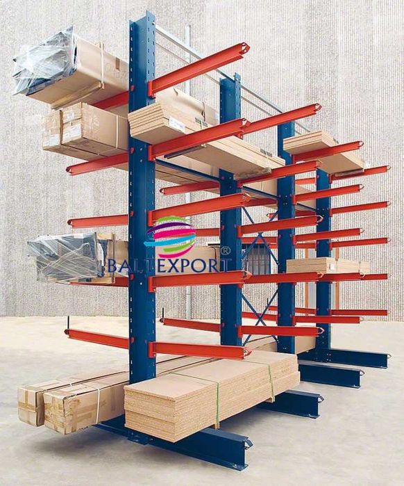 Estante Cantilever, Estante Placas Madeiras / Tubos / Perfis Metálicos