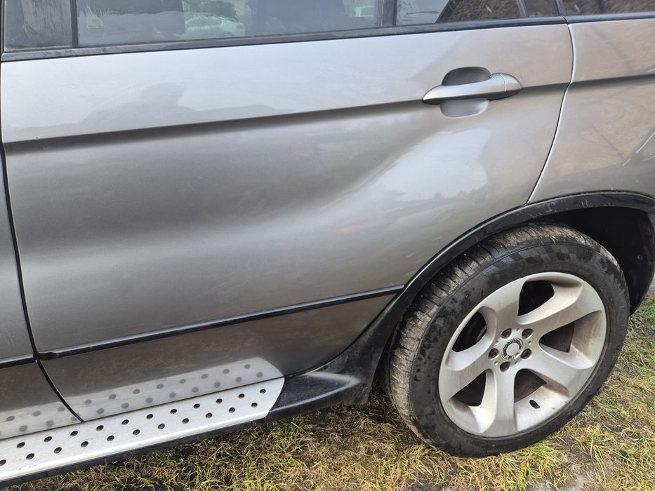 Bmw X5 E53 drzwi prawe lewe Sterlinggrau  472/7