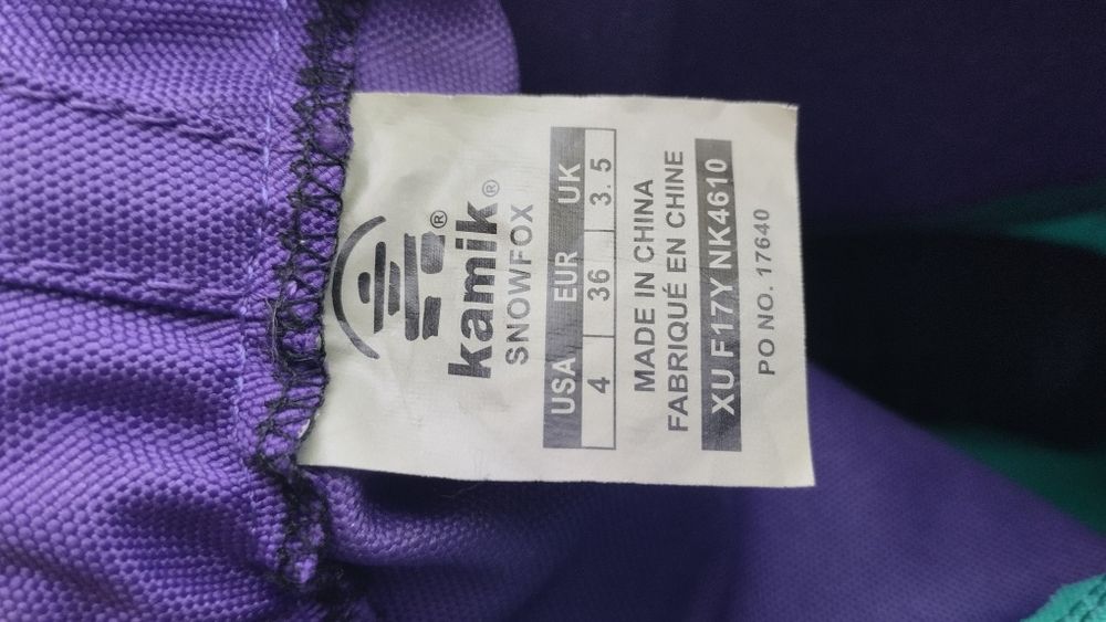 Kamik - śniegowce kozaki Snowfox roz. 36 (ok. 23 cm) NOWE