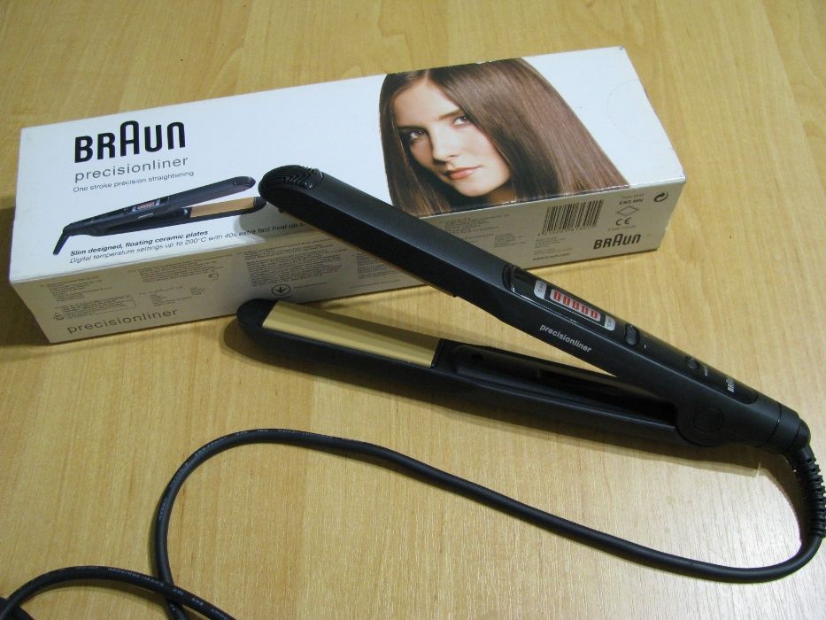 Утюжок Выпрямитель для волос Braun ESS. Керамика и ЖК дисплей!