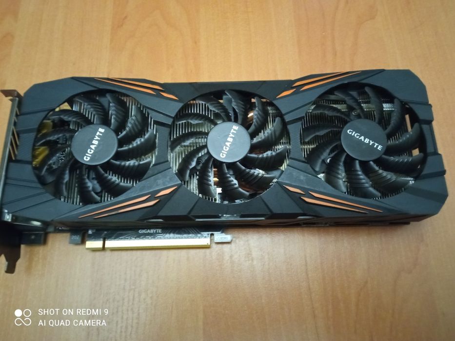 Відеокартка Gigabyte Gtx 1080(Hерабочя)