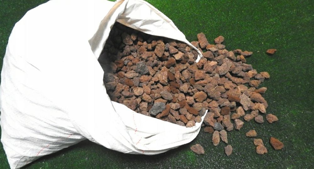 LAWA WULKANICZNA BRĄZ 16-32 mm do akwarium