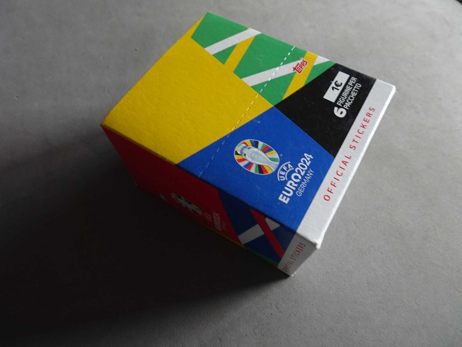 Caixa de cromos selada Topps UEFA Euro 2024 Germany