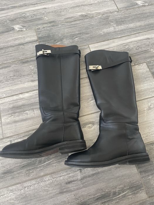 hermes сапоги с замочком type