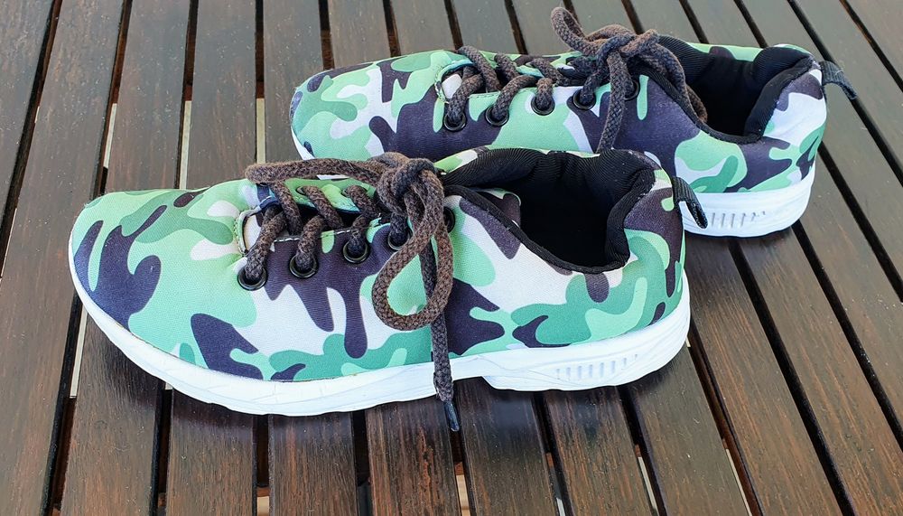 Buty sportowe adidasy Elbrus panterka.