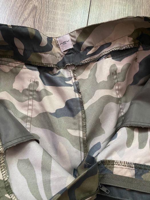 New Look London rozm.42 rybaczki spodenki moro cargo