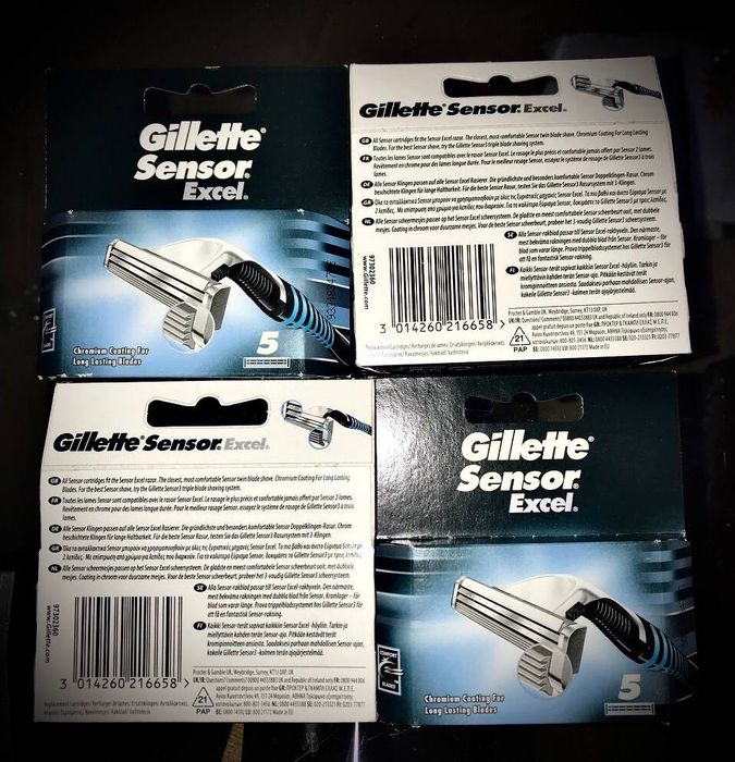Станки и запаски Gillette fusion, mach 3 джилет. Venus sensor excel slalom. Лезвия. Оригинал.