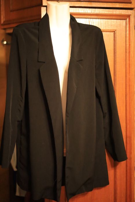 Піджак  чорний шифоновий