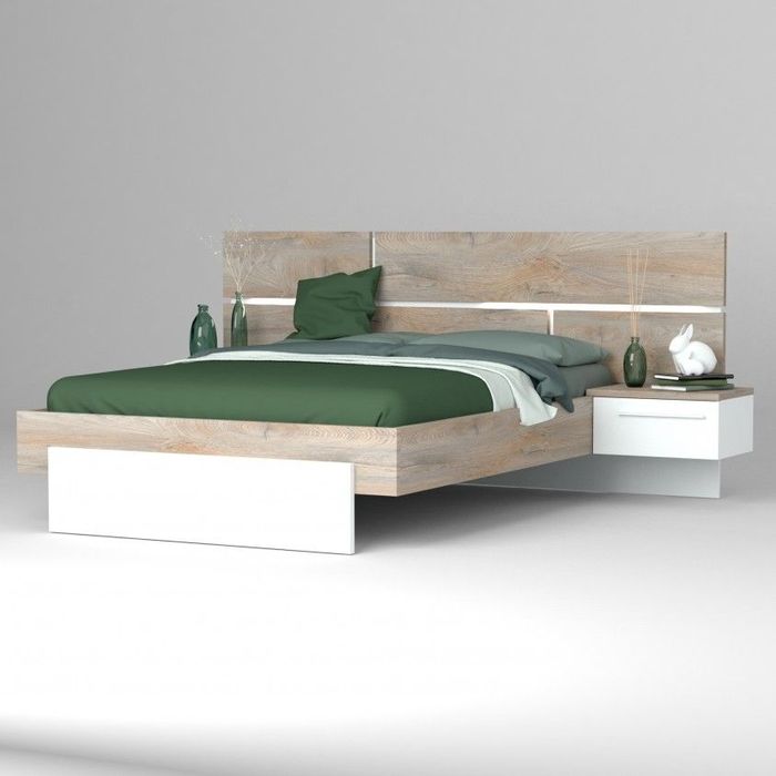 Cama casal + estrado