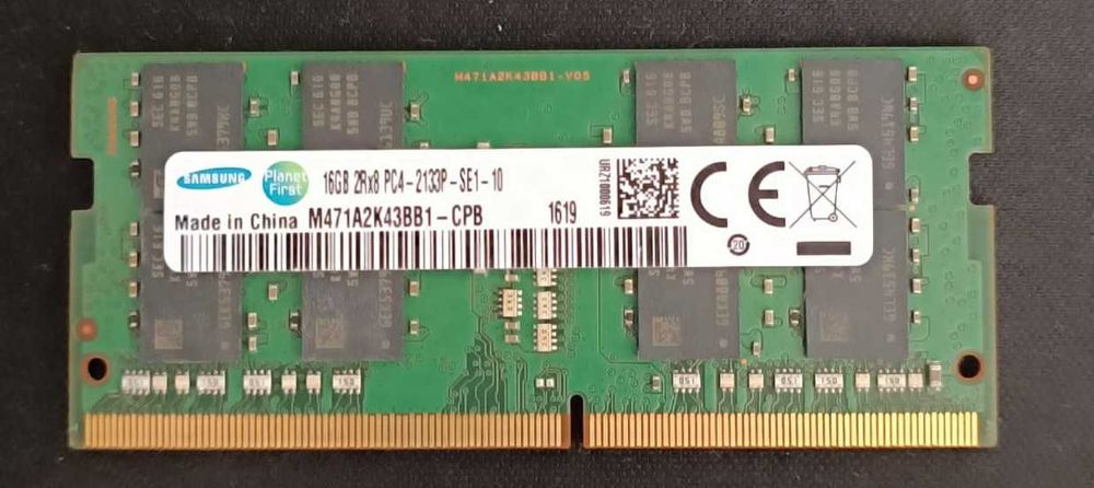 RAM DDR4 Samsung 16GB 2133MHz SO-DIMM – M471A2K43BB1-CPB