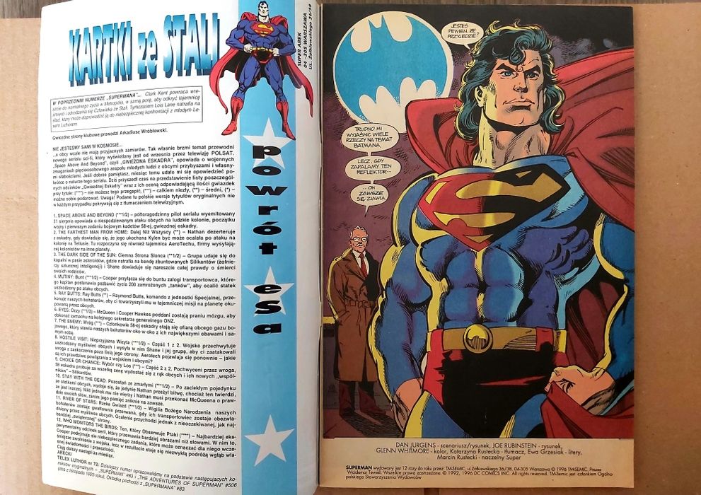 Komiks Superman 11/96