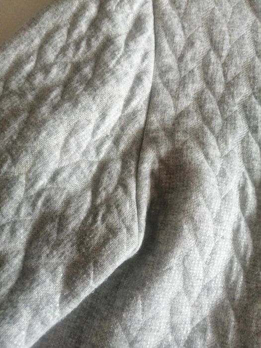 coccodrillo bluza szara połysk półgolf przypinki 158