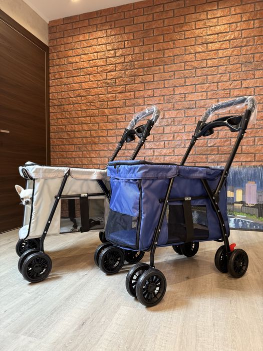 Візочок для виставки, зооколяска, зі столиком, коляска для собак, кота