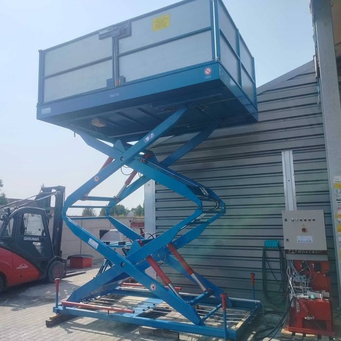 stol nozycowy podnosnik nozycowy dzwignik przemyslowy