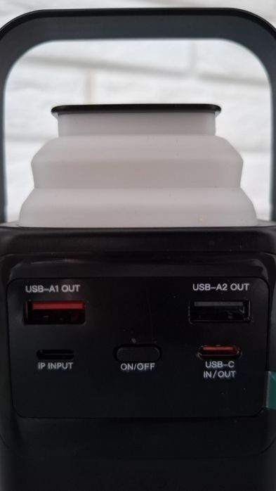 Power Bank 30000 mAh Fast Charge + LED-ліхтар