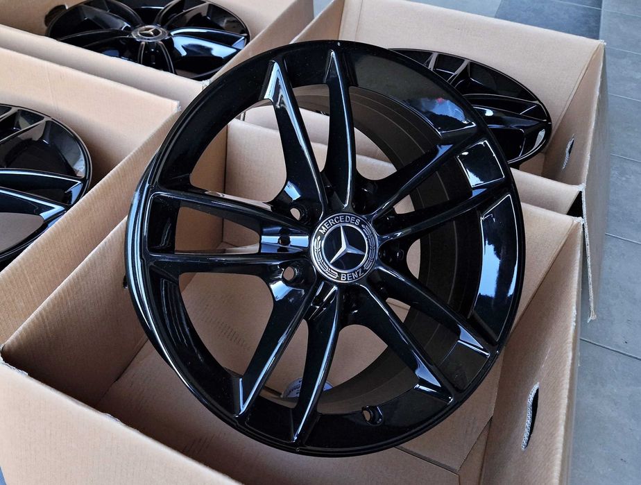 Alufelgi 16 5x112 Czarne Mercedes A B C CLA V Vito Viano i inne ! 319#