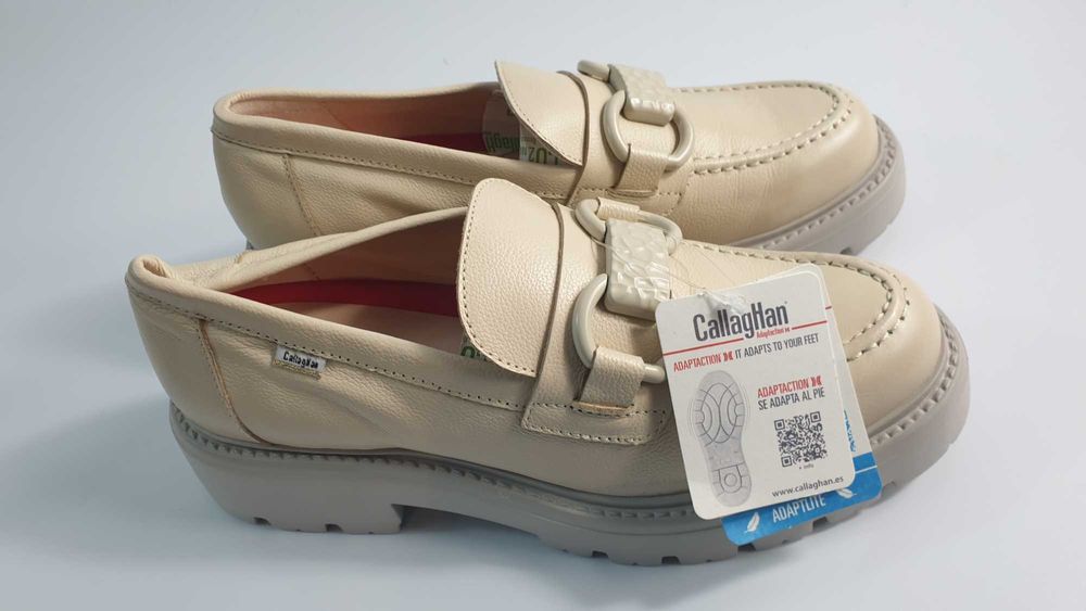 Callaghan Loafersy 32908 Beżowy rozmiar  39