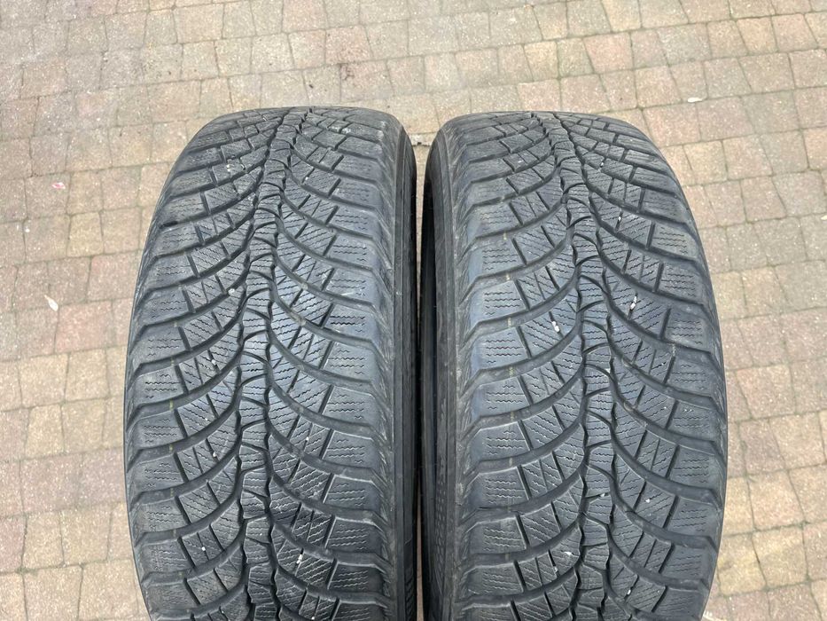 285. Opony zimowe 225/55/17 Kumho 8.5mm cena za 2szt