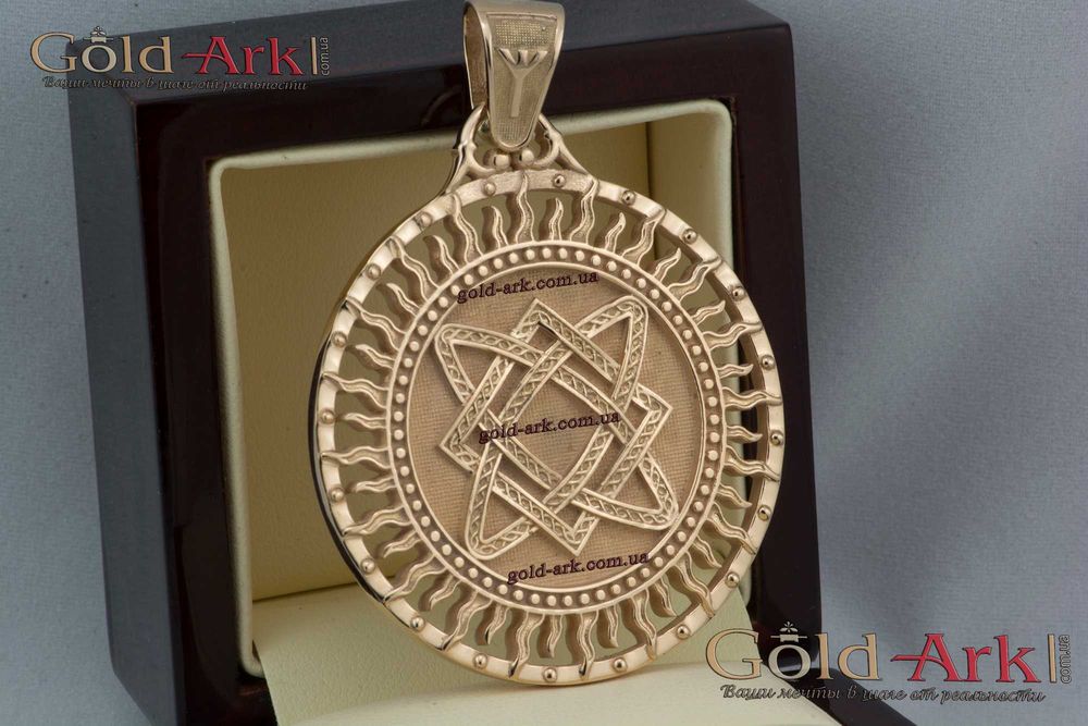 Золотой кулон 585