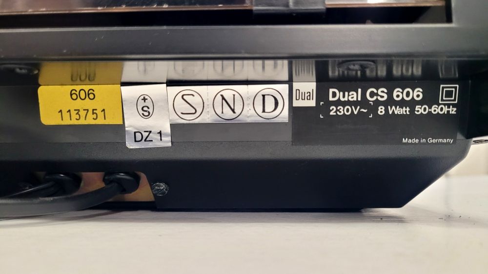 Gramofon Dual CS 606  Classic Vintage