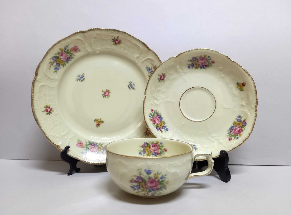 Zestaw śniadaniowy, herbata, 200ml,  Rosenthal Sanssouci