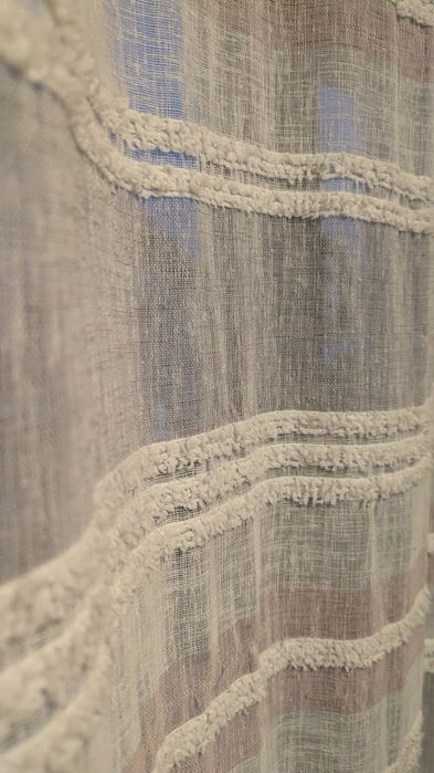 Zasłona firanka Boho etno folk, przytulne wnętrze 138x243cm
